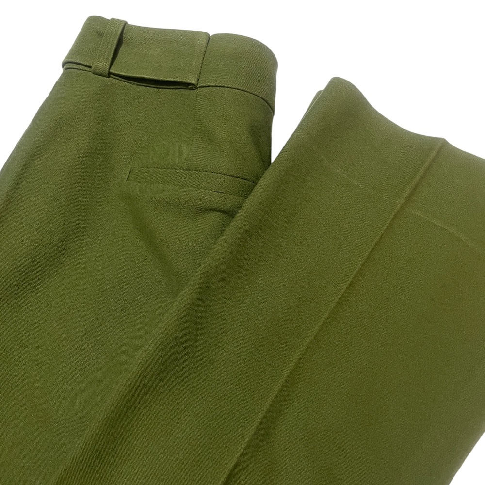 Derek‎ Lam 10 Crosby 0 Tall Olive Zipper Wide Leg Bell Bottoms